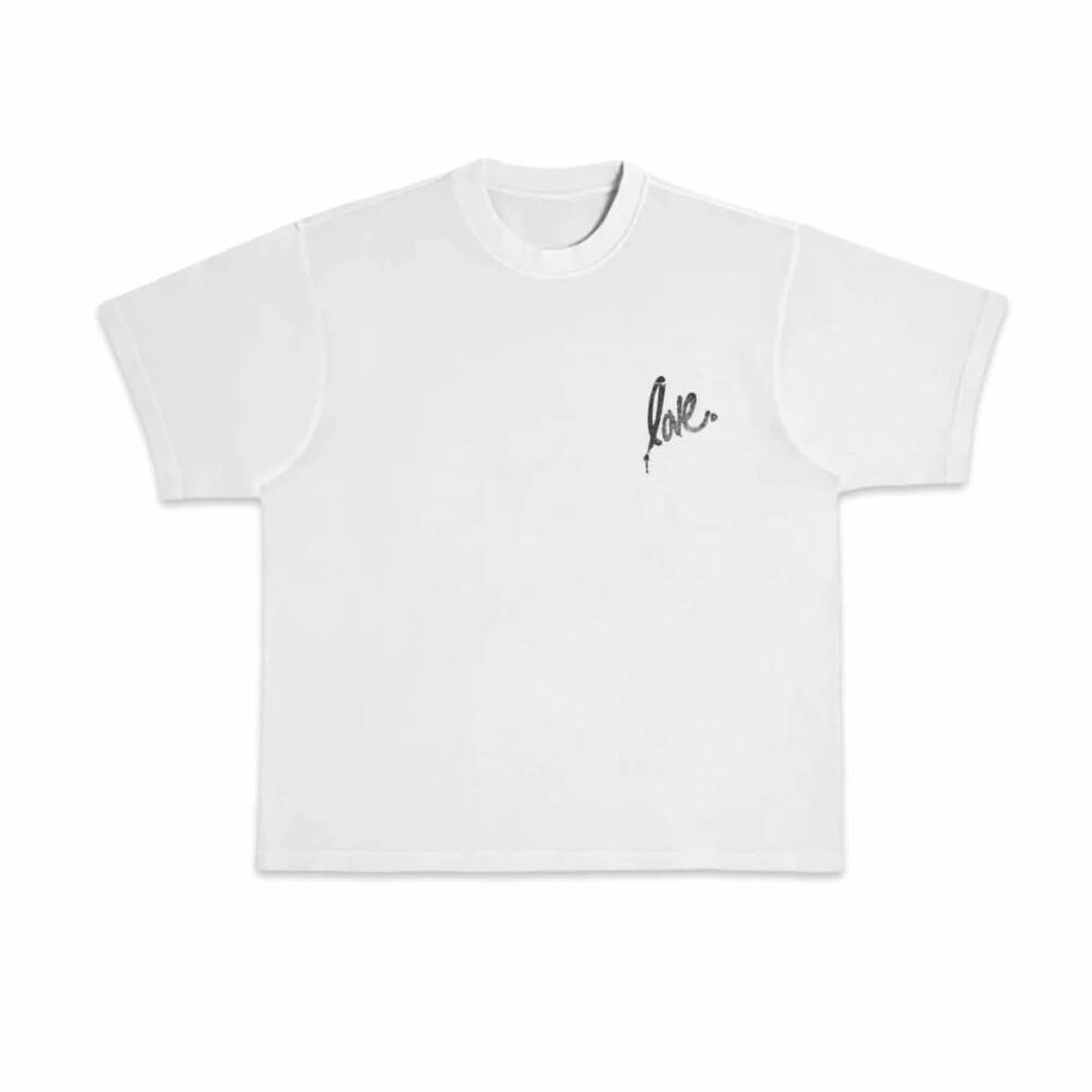 NEW RUBEN ROJAS unisex local love tee in white